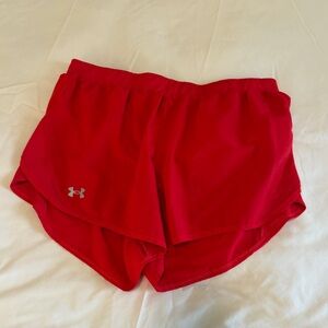 UA running shorts